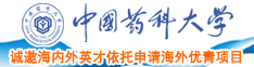 国产黑丝操逼视频中国药科大学诚邀海内外英才依托申请海外优青项目